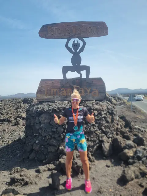 Manuela Fischer finishte einen der härtesten Ironman-Bewerbe. | Foto: Fischer