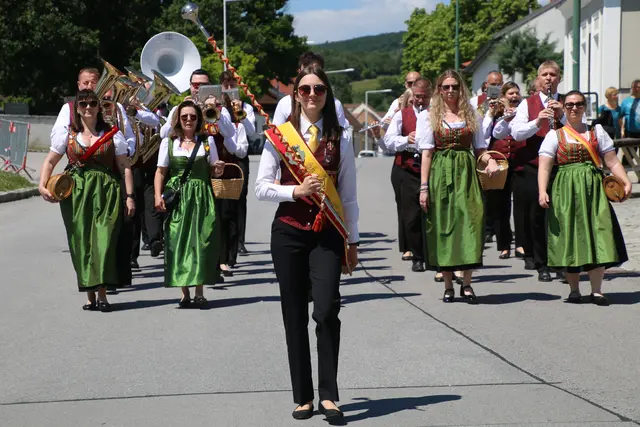Musikverein Purbach feierte ausgelassenes Zeltfestwochenende