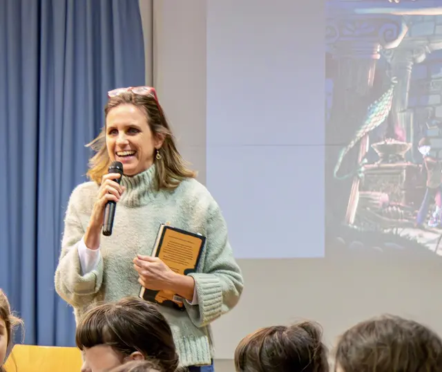 "Der Trick ist: Man darf keine Angst haben". | Foto: Bettina Kleinszig