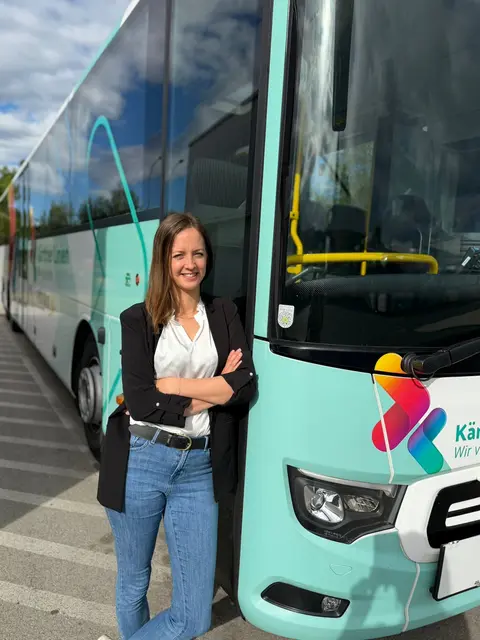 Deborah Maria Kogelnig ist Verkehrsplanerin.  | Foto: ÖBB Postbus
