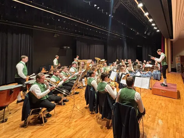 Auftritt des Musikvereins Schönbach | Foto: MV Schönbach