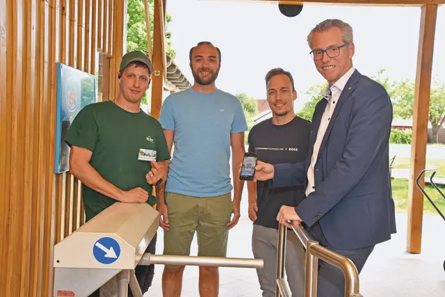 Saisonstart - St. Peterer Freibad wird jetzt digital