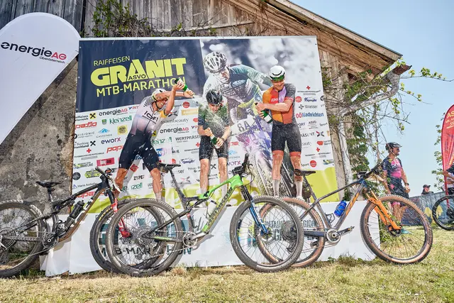 Die Gewinner beim Granitmarathon in Kleinzell. | Foto: Mathias Lauringer / Soulspace