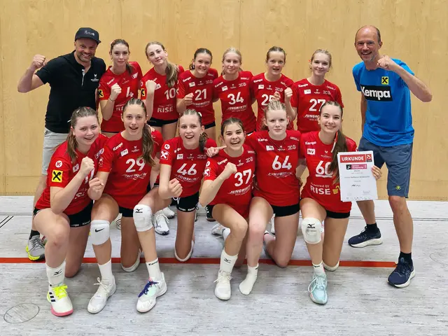 Die U16-Mädchen der Union Raiffeisen Waldviertel waren bei den österreichischen Meisterschaften in Salzburg-Rif im Einsatz. | Foto: Union Raiffeisen Waldviertel