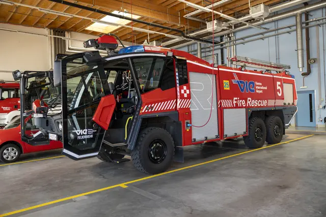 Flughafenfeuerwehr Schwechat | Foto: Erwin Leimlehner