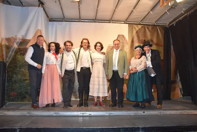 Unterhaltung mit dem Lastkrafttheater in Retz. | Foto: Alexandra Goll