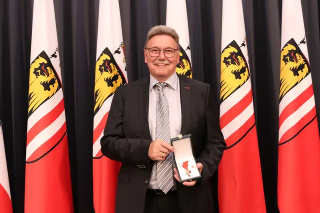 Würdigung für Erich Schwarz | Foto: PRO-GE OÖ
