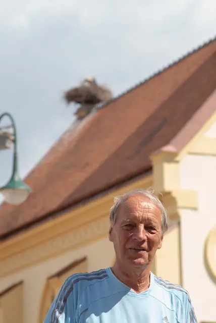 Johann Haslinger vom Storchenverein Breitenau. | Foto: Santrucek