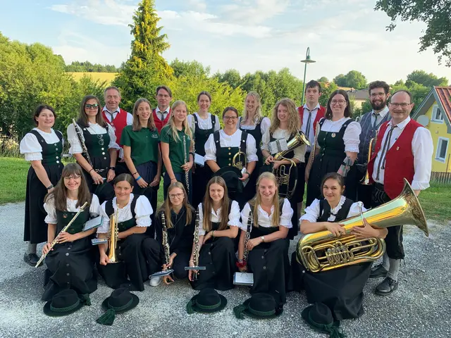 Die Mitglieder des Musikverein Purk | Foto: MV Purk