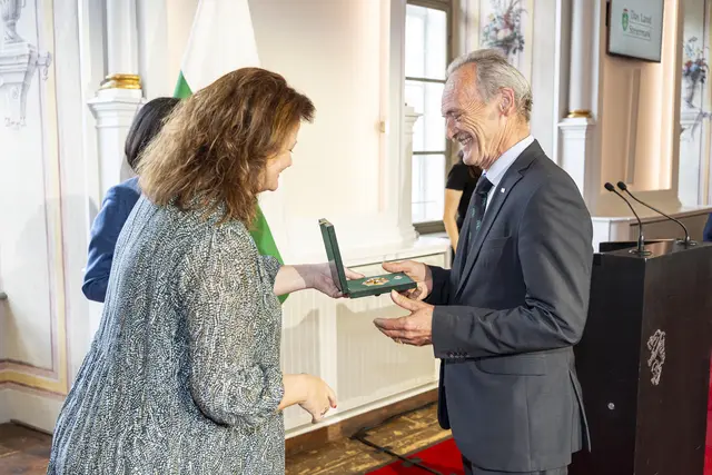 Großes Ehrenzeichen für Bürgermeister Johann Kaufmann