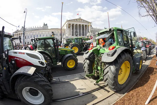 Darum ziehen Österreichs Landwirte zum Bundeskanzleramt