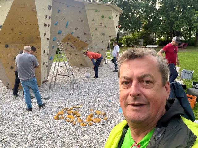 Horst "Howdy" Pammer hat alles im Blick. | Foto: Naturfreunde WN