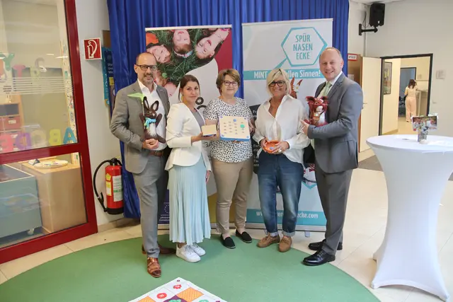 Kindergartenkinder können nach Herzenslust experimentieren