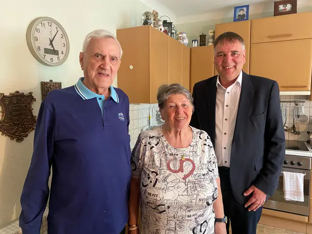 Rudolf Fischer, Sonja Fischer, Bgm. Thomas Raidl
 | Foto: Marktgemeinde Sonntagberg