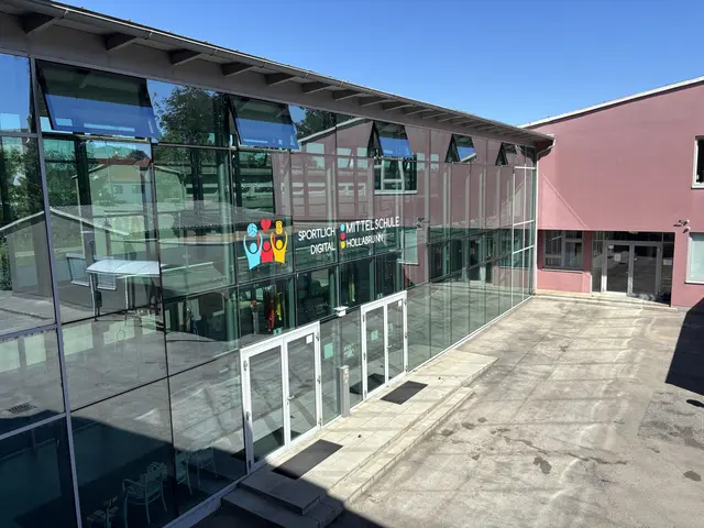 Die Mittelschule Hollabrunn wird im Juni offiziell zur Sportmittelschule ernannt. | Foto: Alexandra Goll