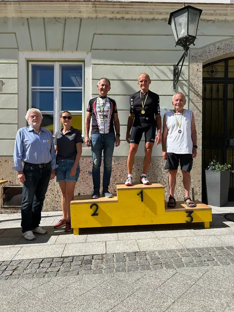Siegerehrung Bergzeitfahren Blassenstein