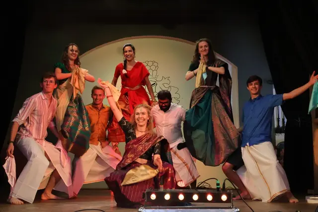 „Colourful Indian Night“ in der Unipfarre Innsbruck.  | Foto: Elisa Fabich
