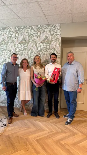Steuerberatung: v.l.n.r.: GGR Andreas Jagschitz, GGR Katalin Kratochwill, Mag. Nicole Obernhuber, Mag. Stefan Draxler, Vbgm. Günther Straub | Foto: Gemeinde Felixdorf