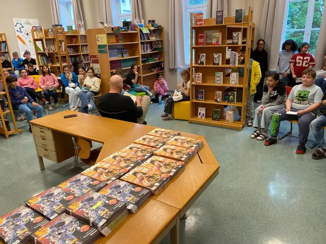 Die Vorlesepausen in der Bibliothek der SMS Feldbach waren gut besucht.