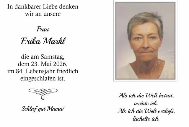 Erika Markl | Foto: Bestatter