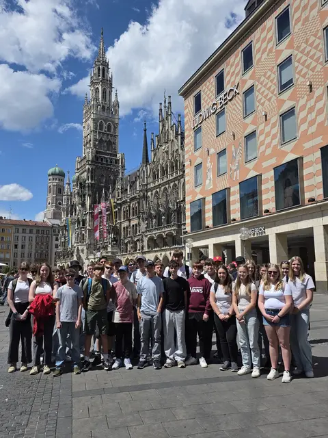 Die Schüler der MS Grünau-Rabenstein verbrachten eine spannende Projektwoche in München. | Foto: MS Grünau-Rabenstein