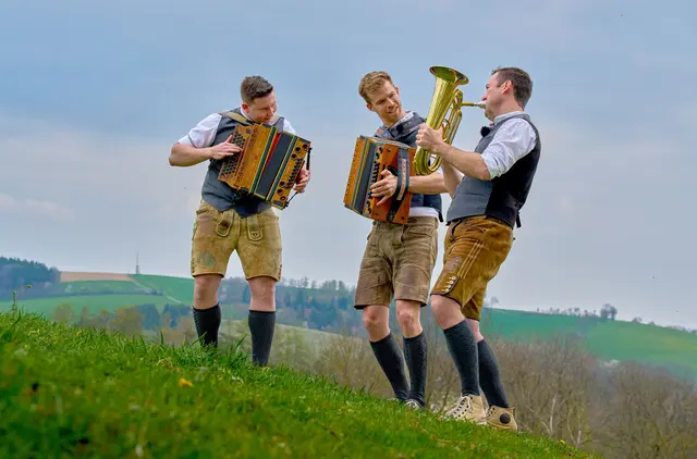 Die Gruppe „ZamQuetscht“ | Foto: Alois Kuschetz