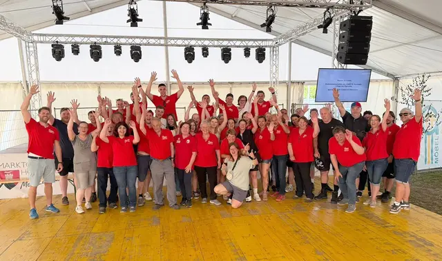 Veranstaltet wurde das Fest von der Jugendblasmusik der Freiwilligen Feuerwehr Hornstein, dem ASV Hornstein und dem Tennisclub Hornstein.  | Foto: Hornstein