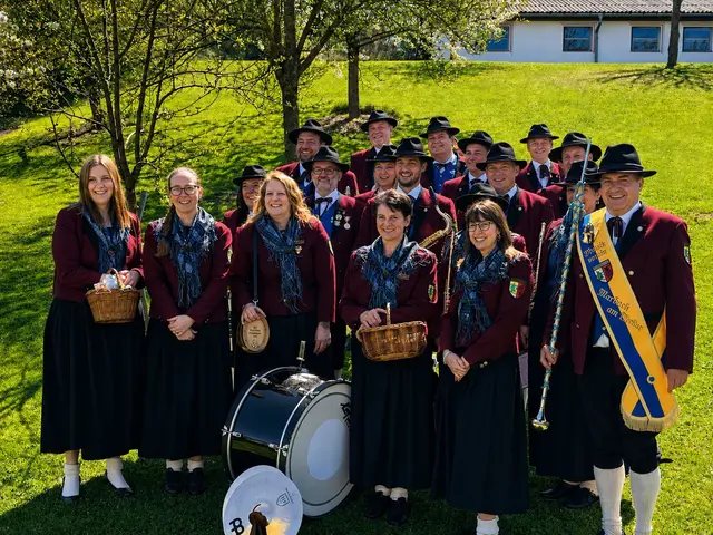 Der Musikverein Marbach am Walde | Foto: MV Marbach