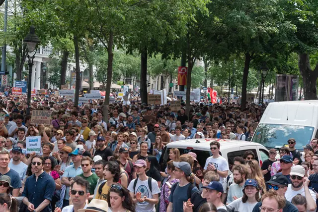 Rund 21.000 Personen nahmen laut ÖH an der Demo teil.  | Foto: ÖH