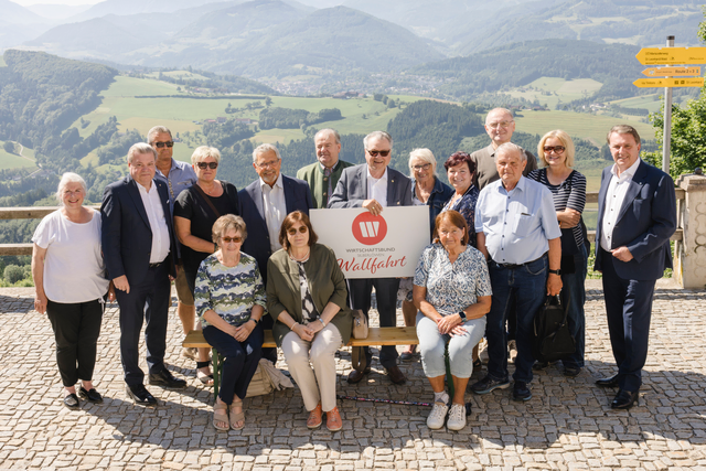Unternehmer aus Lilienfeld pilgerten auf den Sonntagberg