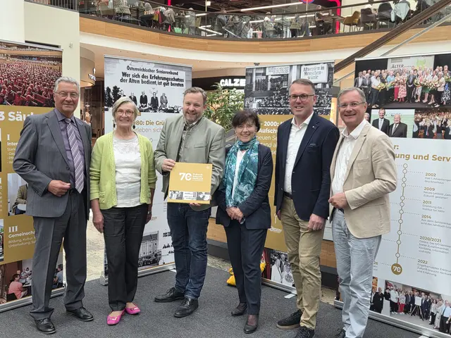 Seniorenbund eröffnete Jubiläumsausstellung in Ried