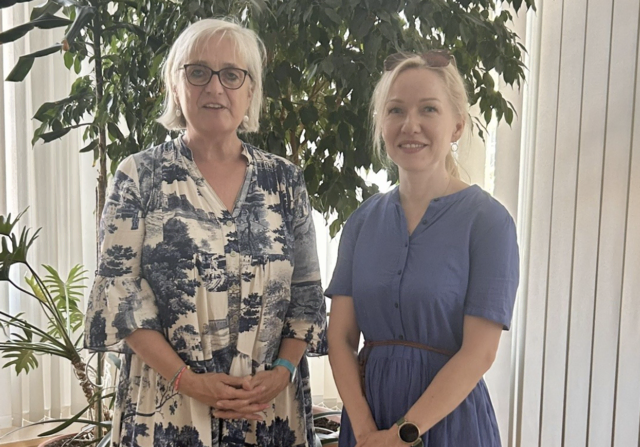 Heidi Smolka und Gemeinderätin Maja Brandstetter. | Foto: Privat