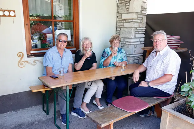 Ein schattiges Plätzchen für Stammgäste 
 | Foto: Gasthaus Reitbauer