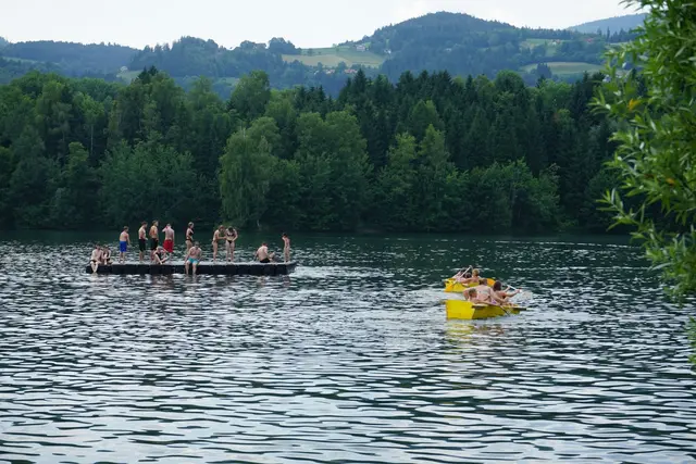 Am Areal des Pibersteiner Sees finden im Juni zwei Autokino-Vorführungen statt. | Foto: Silke Valeskini/Stadtgemeinde Köflach
