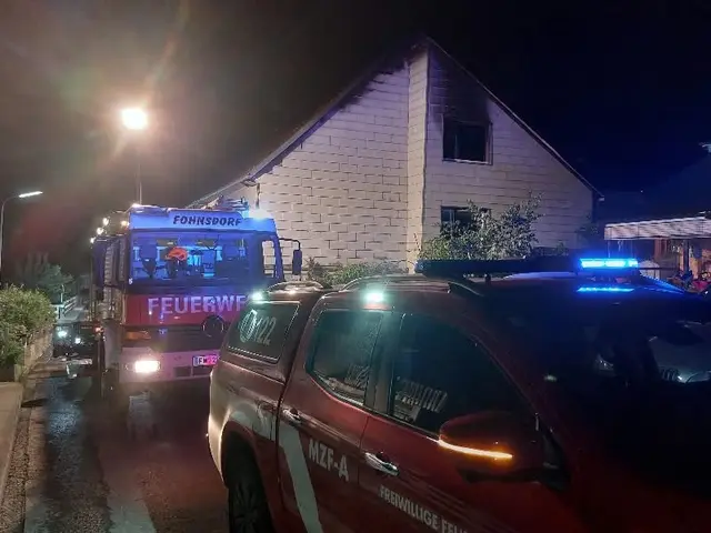 Die Feuerwehren rückten zu einem Brand aus. 
