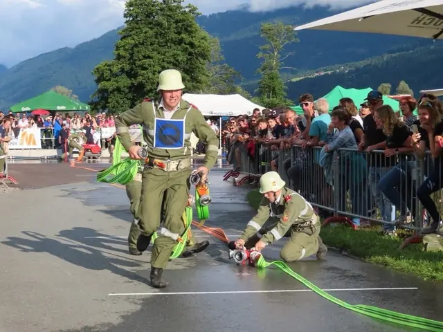 Christian Klammer: Voller Einsatz bei jedem Bewerb | Foto: Bezirksfeuerwehrkommando Hermagor
