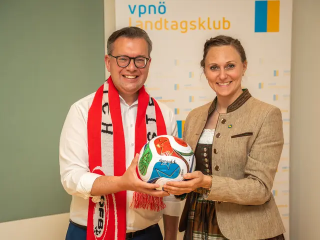 VPNÖ-Landesgeschäftsführer Matthias Zauner und Bundesrätin Viktoria Hutter | Foto: VPNÖ