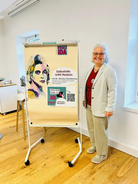 Monika Steinkellner gab wertvolle Impulse bei „Selbsthilfe trifft Medizin“