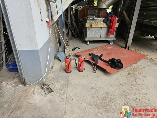Durch einen Mitarbeiter einer Fachfirma habe der Brand mittels mehrerer Handfeuerlöscher erfolgreich eingedämmt werden können. | Foto: Freiwillige Feuerwehr Bad Kleinkirchheim