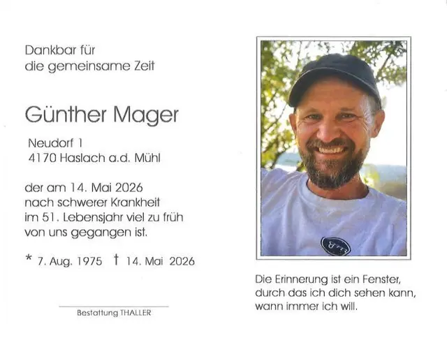 Günther Mager, 50 Jahre | Foto: Bestattung Thaller