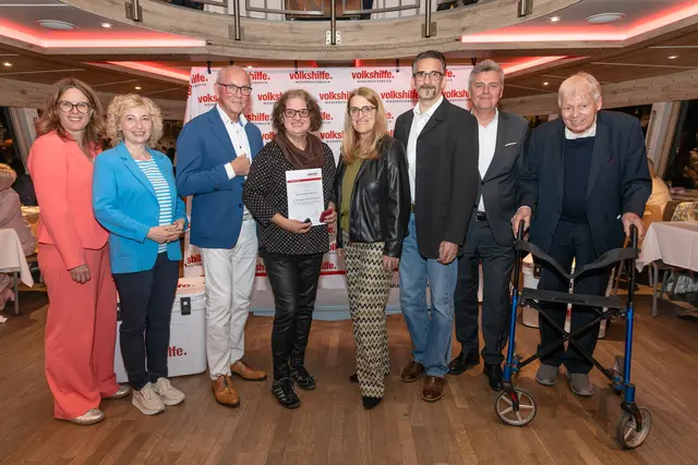 Silvia Kerschbaumer wurde ausgezeichnet. | Foto: Volkshilfe Niederösterreich