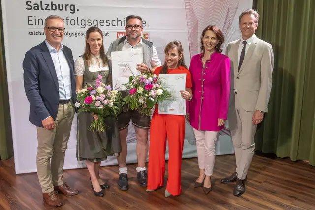 Ehrungen für Lungauer Betriebe bei „Salzburger Erfolgsgeschichten“
