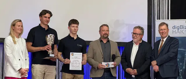 DigBiz Award 2026: HAK Ybbs erreicht sehr guten 3. Platz