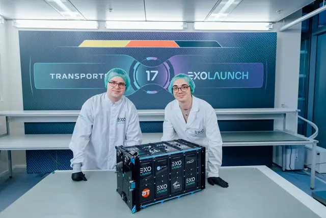 Das Unternehmen hat eigens standardisierte Behälter namens "Pods" errichtet. Zu vergleichen sind sie mit Transportboxen.  | Foto: Exolaunch