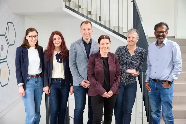 Doris Kapl, Katrin Fradler, Christoph Jocham, Judith Sinic, Edith Zikulnig-Rusch, Arun Mahendran | Foto: Johannes Puch