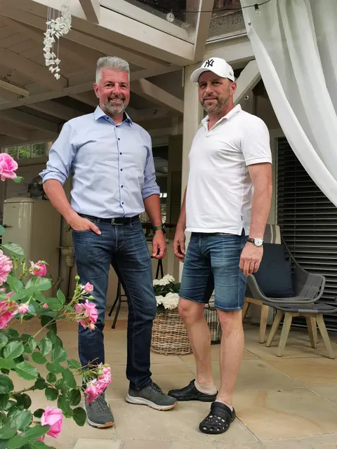 Die beiden Interviewpartner Andreas Leitner und Stefan Strobl | Foto: Hermine Arnold