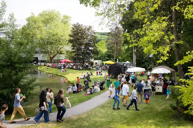 Am 14. Juni kann man in Maria Gugging Wissenschaft hautnah erleben. Auch kulinarisch gibts am Campus nicht ganz alltägliche Angebote. | Foto: ISTA | Anna Stöcher