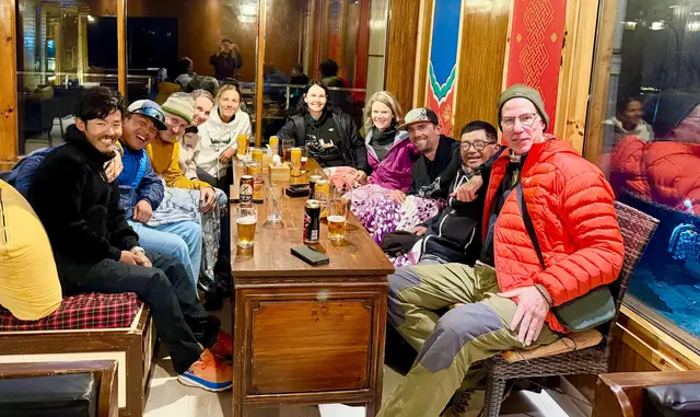 Dreiwöchige Trekking-Tour mit sieben Bekannten auf den Mera Peak (6.476m). | Foto: Walter Pichler