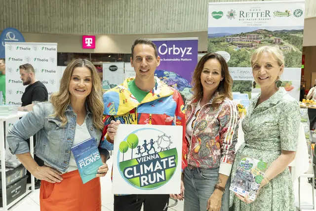 Vienna Climate-Run feierte Auftakt in Wien Mitte – The Mall