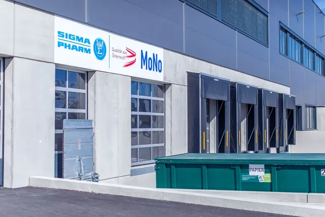 Die neue Halle von Sigmapharm umfasst mehr als 3.200 Quadratmeter Fläche und bietet Platz für knapp 5.000 Paletten.  | Foto: Joshua Jagersberger